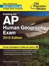 Imagen de portada para Cracking the AP Human Geography Exam, 2015 Edition